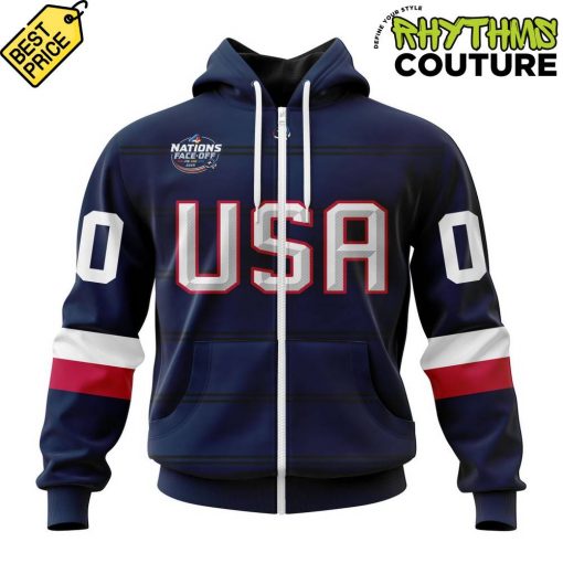 USA Hockey Home 4 Nations Face-Off 2025 Hoodie