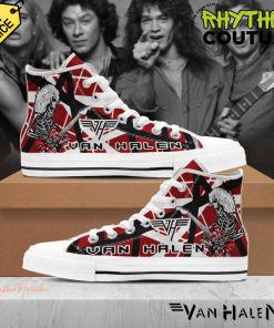 Van Halen High Top Canvas Shoes