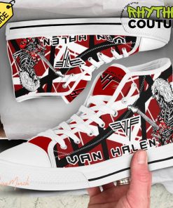 Van Halen High Top Canvas Shoes