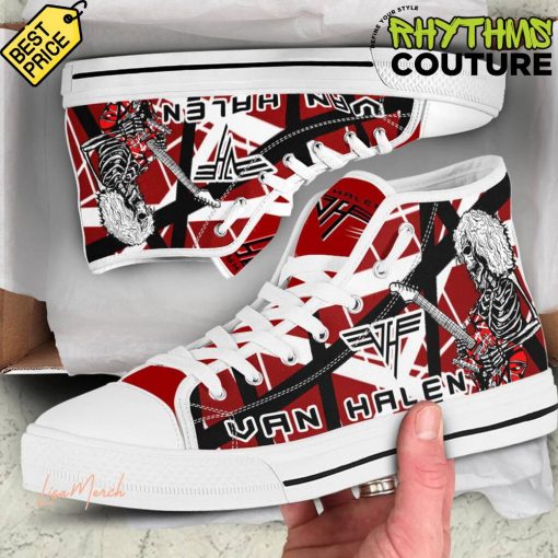 Van Halen High Top Canvas Shoes