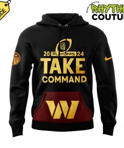 Washington Commanders 2024 NFL Playoffs Take Command Hoodie