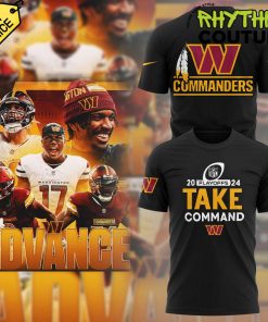 Washington Commanders 2024 NFL Playoffs Take Command Shirt