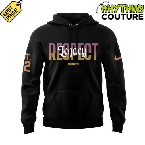 Washington Commanders Coach Dan Quinn Legacy Respect Hoodie