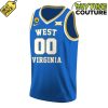 West Virginia Mountaineers Basketball Jerry West 44 Basketball Jersey