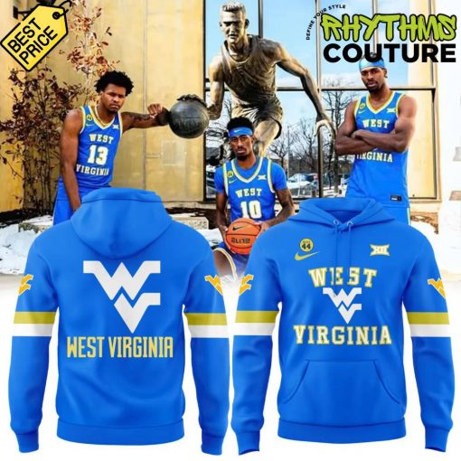 West Virginia Mountaineers Basketball Jerry West 44 Hoodie