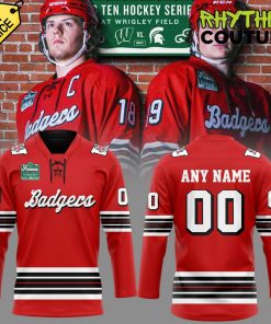 Wisconsin Badgers 2025 Frozen Confines Special Edition Hockey Jersey