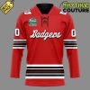 Wisconsin Badgers 2025 Frozen Confines Special Edition Hockey Jersey