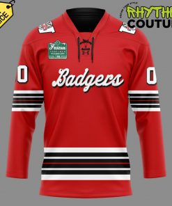 Wisconsin Badgers 2025 Frozen Confines Special Edition Hockey Jersey