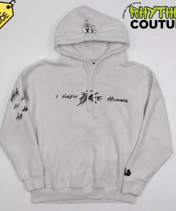 XXXTENTACION Bad Vibes Forever “I F*king Luv Humans” White Hoodie