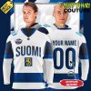 Finland National Ice Hockey Team 4 Nations Face-Off 2025 Hockey Jersey