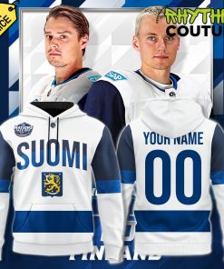 Finland National Ice Hockey Team 4 Nations Face-Off 2025 Hoodie