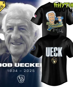 Bob Uecker Honoring The Legend Brewers Icon Baseball Jersey