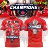 Canada Ice Hockey 4 Nations 2025 Face-Off Champions White Shirt