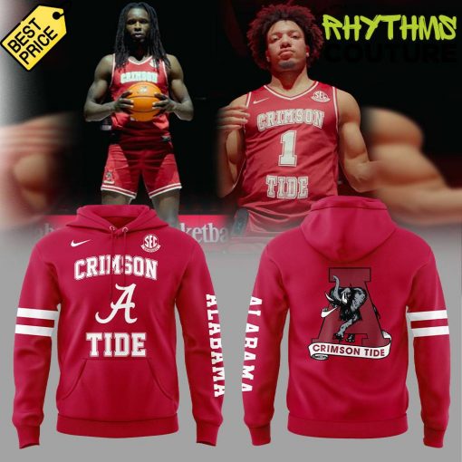 Alabama Crimson Tide Basketball New Threads Same Identity Hoodie