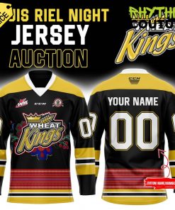 Brandon Wheat Kings Louis Riel Night Hockey Jersey