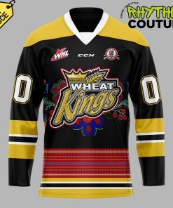 Brandon Wheat Kings Louis Riel Night Hockey Jersey