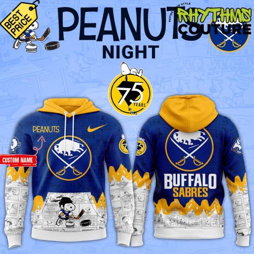 Buffalo Sabres 75th Anniversary of Peanuts Special Hoodie