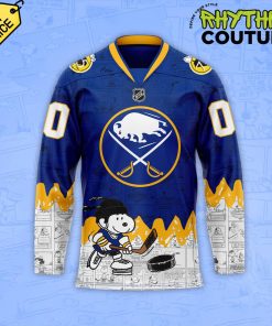 Buffalo Sabres 75th Anniversary of Peanuts Special Jersey