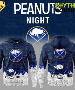 Buffalo Sabres Anniversary of Peanuts Special Hoodie