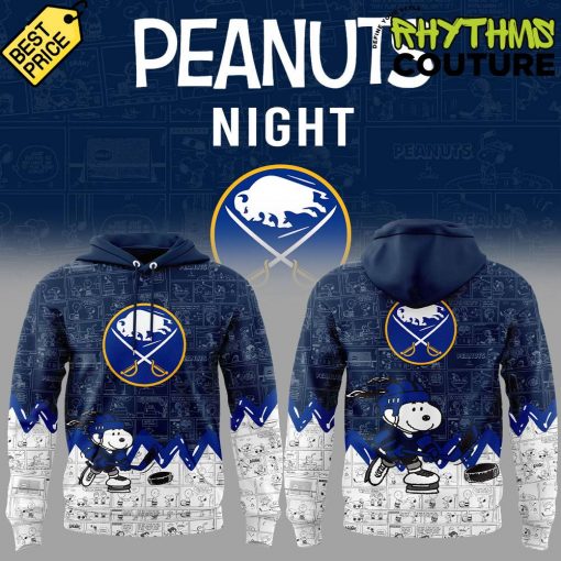 Buffalo Sabres Anniversary of Peanuts Special Hoodie