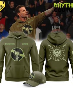 CM Punk “Best in the world” Special Forrest Green Hoodie