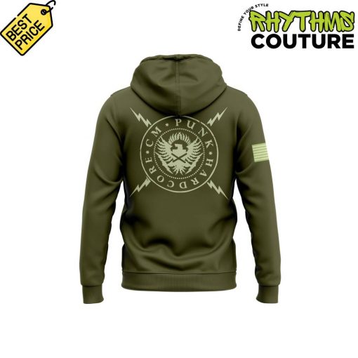 CM Punk “Best in the world” Special Forrest Green Hoodie