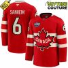 Canada Ice Hockey 4 Nation Face-Off Champions Brad Marchand #63 Hockey Jersey