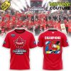 Canada 4 Nations 2025 Face-Off Champions Red Shirt