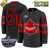 Canada Ice Hockey 4 Nation FaceOff Champions Brayden Point 21 Hockey Jersey