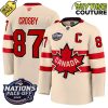 Canada Ice Hockey 4 Nation FaceOff Champions Sidney Crosby 87 Hockey Jersey