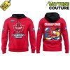 Canada National Ice Hockey Team 4 Nations FaceOff 2025 Champions Red Hoodie