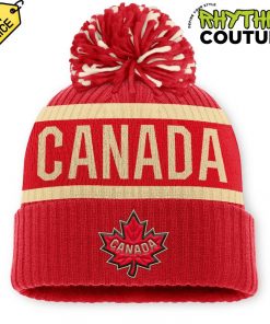 Canada National Ice Hockey Team 4 Nations Face-Off 2025 Knit Hat