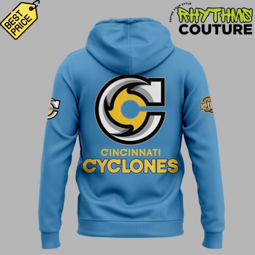 Cincinnati Cyclones Limited Edition Zinzinnati Steins Night Blue Hoodie