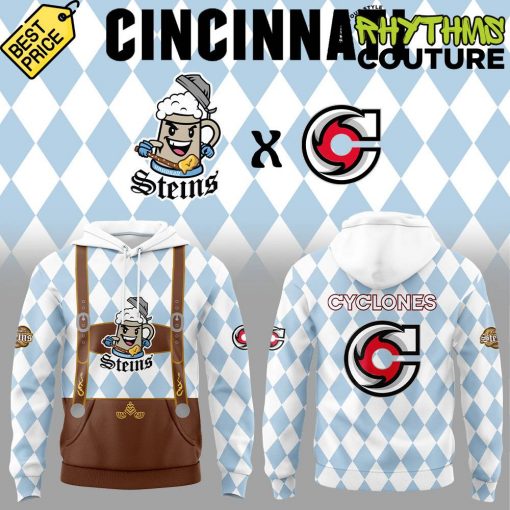 Cincinnati Cyclones x Zinzinnati Steins Special Hoodie