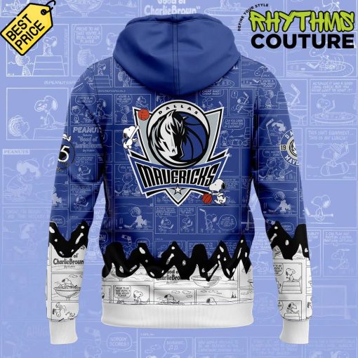 Dallas Mavericks NBA 75th Anniversary of Peanuts Special Hoodie