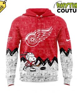 Detroit Red Wings 75th Anniversary of Peanuts Hoodie