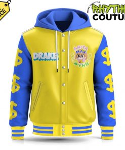 Drake The Anita Max Win Tour Hooded Baseball Jacket