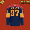 Erie Otters Connor McDavid Jersey Retirement Night Hockey Jersey