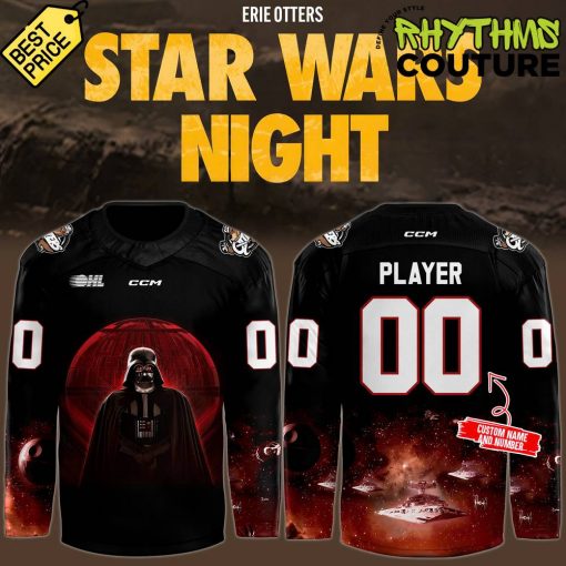 Erie Otters Star Wars Night Hockey Jersey