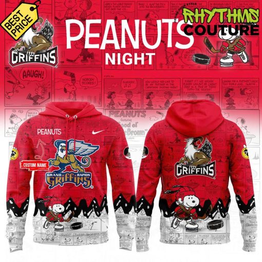 Grand Rapids Griffins 75th Anniversary of Peanuts Special Hoodie