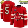 Canada 2025 4 Nations Face-Off Josh Morrissey #44 Red Premium Hockey Jersey