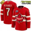 Canada 2025 4 Nations Face-Off Adin Hill #33 Red Premium Hockey Jersey