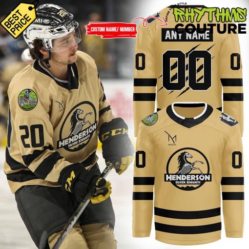 Henderson Silver Knights “Jurassic Knight Jersey” Hockey Jersey