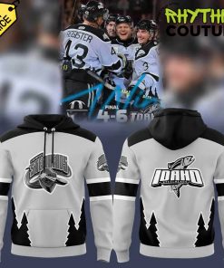 Idaho Steelheads Poly Grey Hoodie