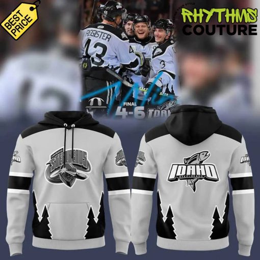 Idaho Steelheads Poly Grey Hoodie