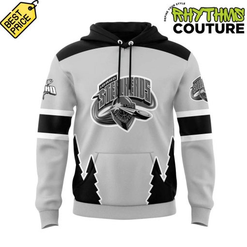 Idaho Steelheads Poly Grey Hoodie