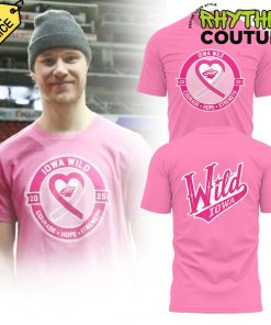 Iowa Wild x Breast Cancer Awareness Pink Shirt