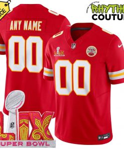 Kansas City Chiefs Super Bowl LIX Limited Edition Red Jersey