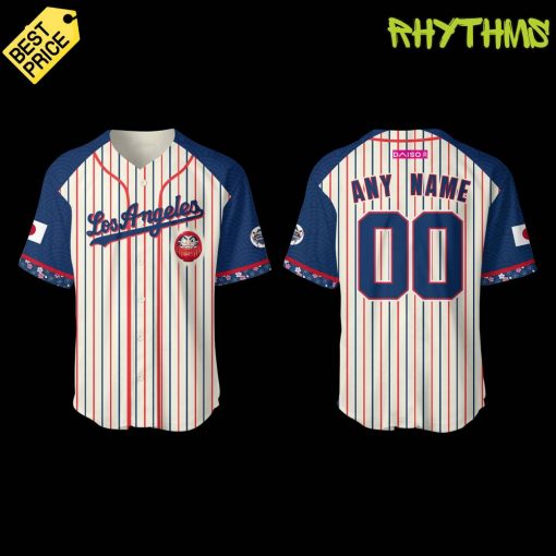 Los Angeles Dodgers Japanese Heritage Night 2025 Custom Jersey