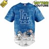 Los Angeles Dodgers 75th Anniversary of Peanuts Jersey